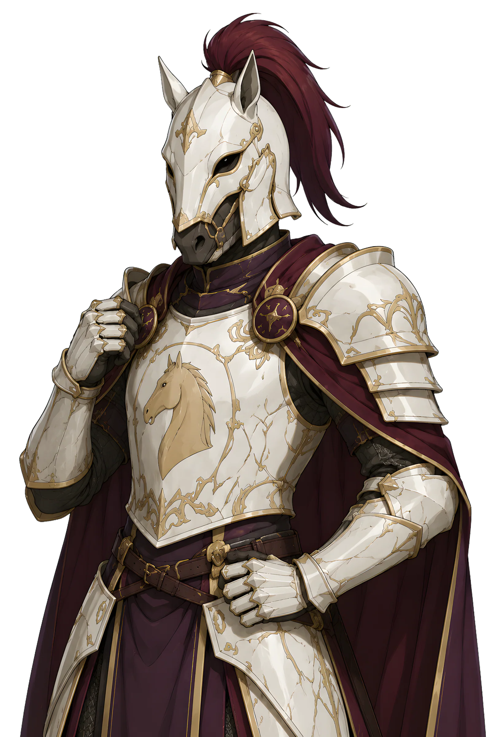 Horseman character asset preview