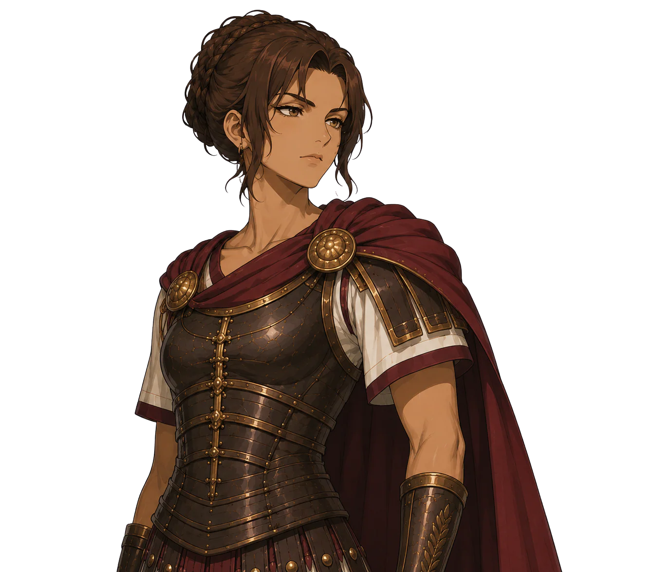Roman character asset preview